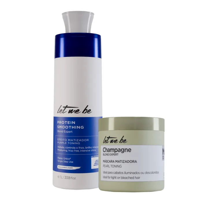 Expert Blond Expert Step Steping | 1l + champagne Mask - Effetto perlay | 500 g