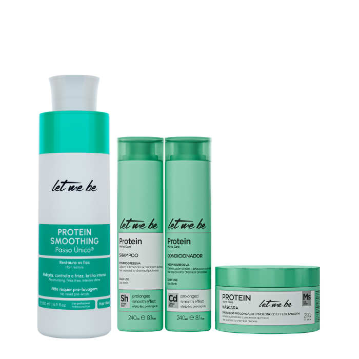 Passaggio singolo di levigatura delle proteine | 500 ml + kit di assistenza domiciliare proteica - Liso prolungato | Post-progressivo
