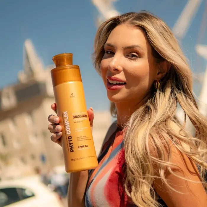 Shampoo preparatorio di disintossicazione Phyto | 1L + raddrizzamento complesso di Phyto | 1l