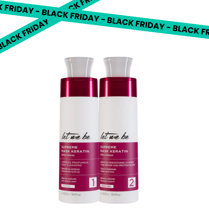 Maschera del kit di raddrizzamento supremo cheratina | 2x500ml