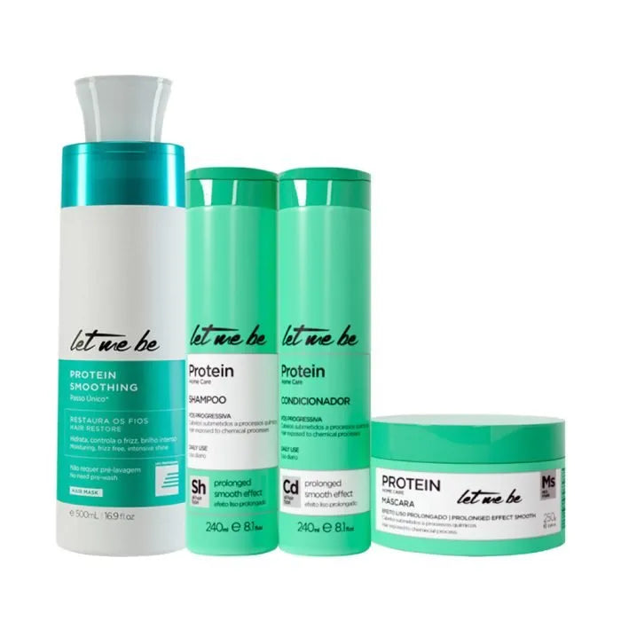 Passaggio singolo di levigatura delle proteine | 500 ml + kit di assistenza domiciliare proteica - Liso prolungato | Post-progressivo