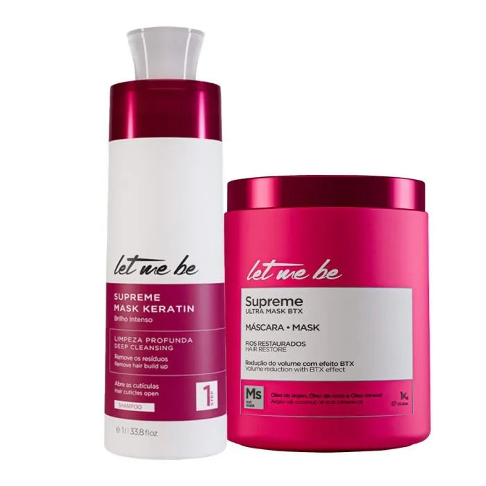 BTX Supreme Ultra Mask | 1 kg + shampoo anti -waste supreme | 1l