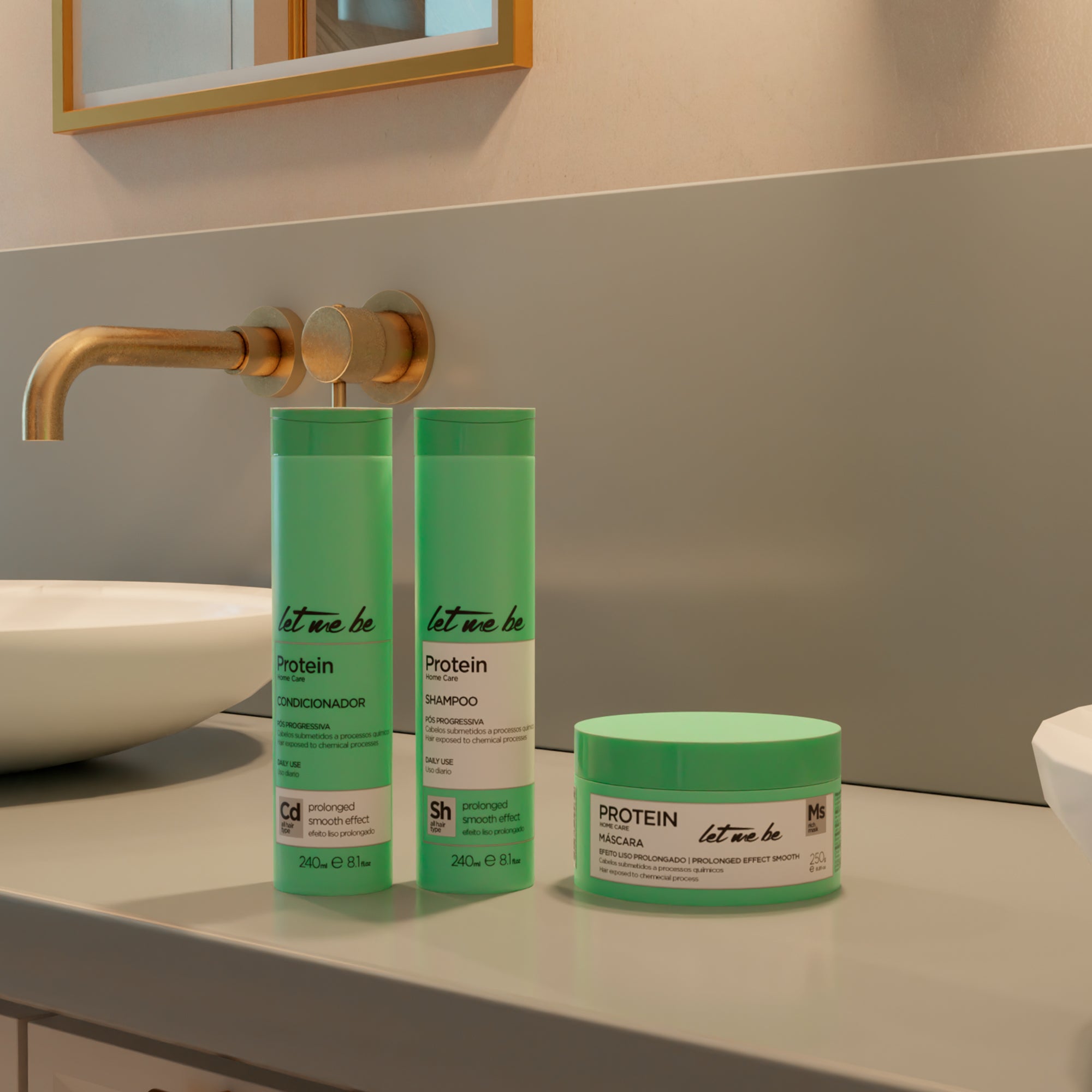 Kit di assistenza domiciliare proteica - Liso prolungato | Post-progressivo (3 prodotti)