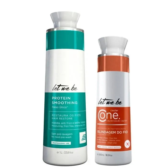 Passaggio singolo di levigatura delle proteine | 1L + cauterizzazione cauterio - Let Me Be | 500 ml