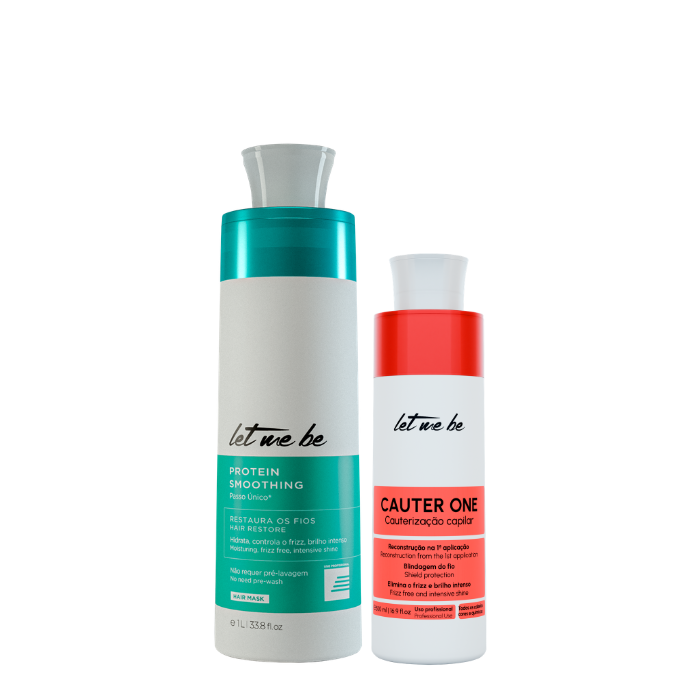 Passaggio singolo di levigatura delle proteine | 1L + cauterizzazione cauterio - Let Me Be | 500 ml