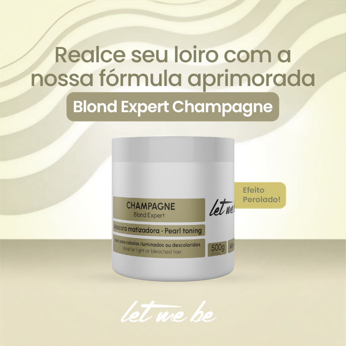 Maschera Champagne - Effetto perlato | 500 g