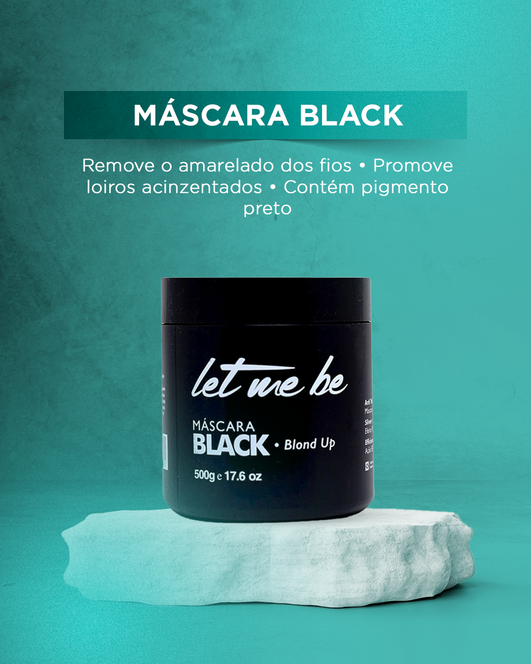 Maschera nera - Effetto grigio | 500 g