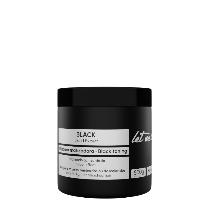 Maschera nera - Effetto grigio | 500 g