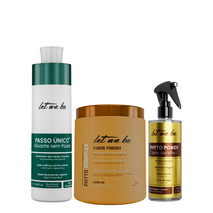 Shampoo preparatorio di disintossicazione Phyto | 1L + raddrizzamento complesso di Phyto | 1l